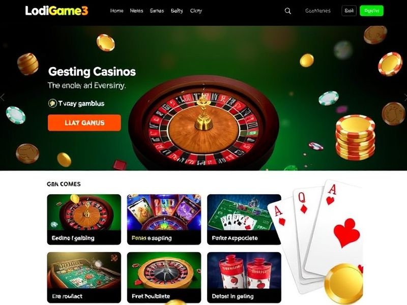 Welcome to LodiGame3, the premier online gambling destination offering a wide range of real-money casino games, exclusive bonuses, and expert guides. Start playing today and experience trusted entertainment.